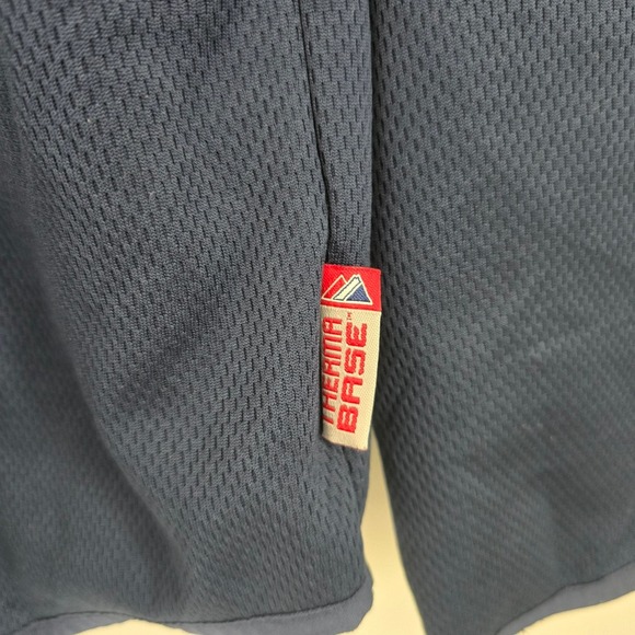 Majestic Boston Red Sox Therma Base Pullover Long Sleeve Baseball‎ Shirt - Picture 3 of 9